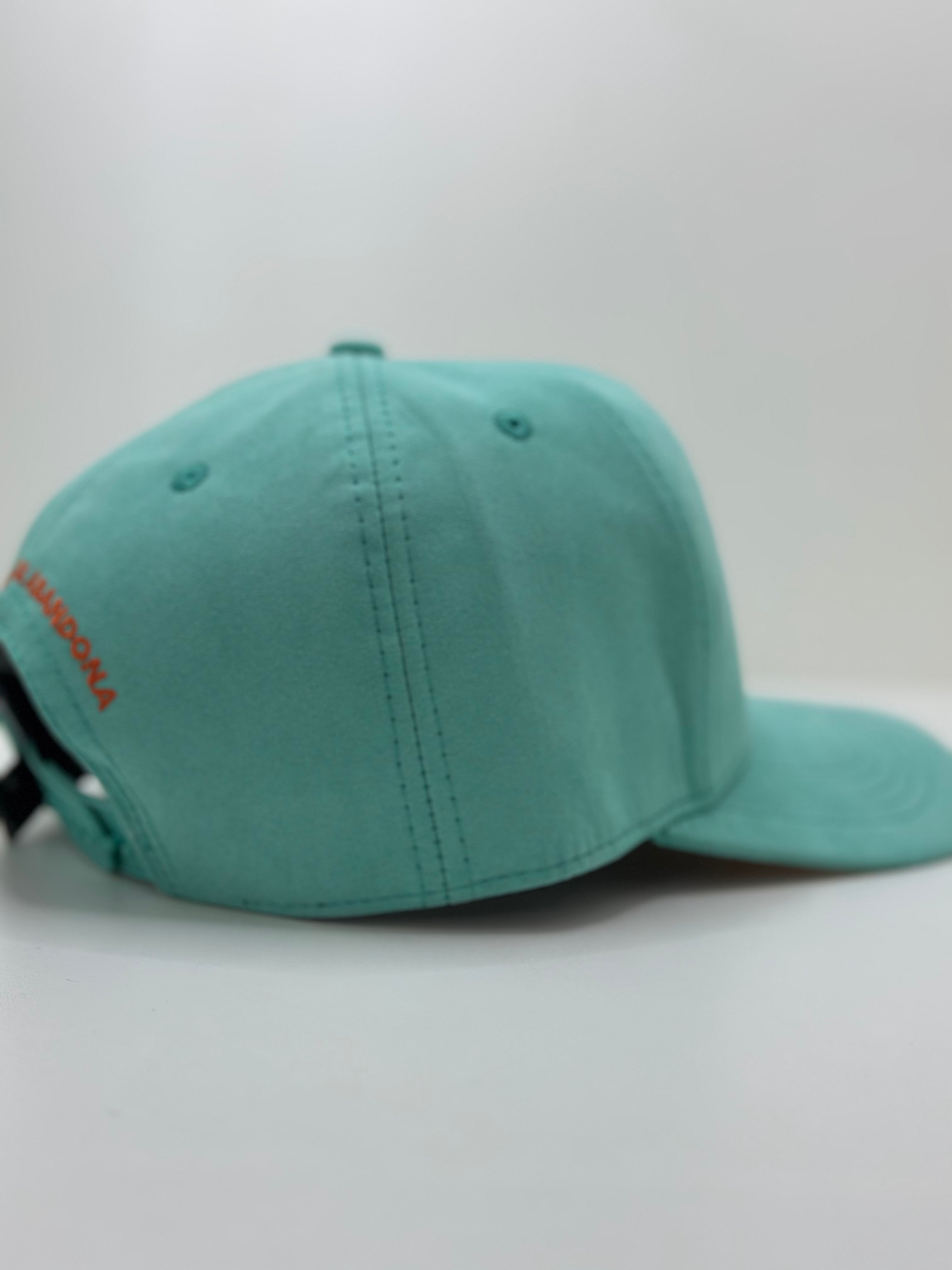 Boné Trucker | Ciano em Veludo