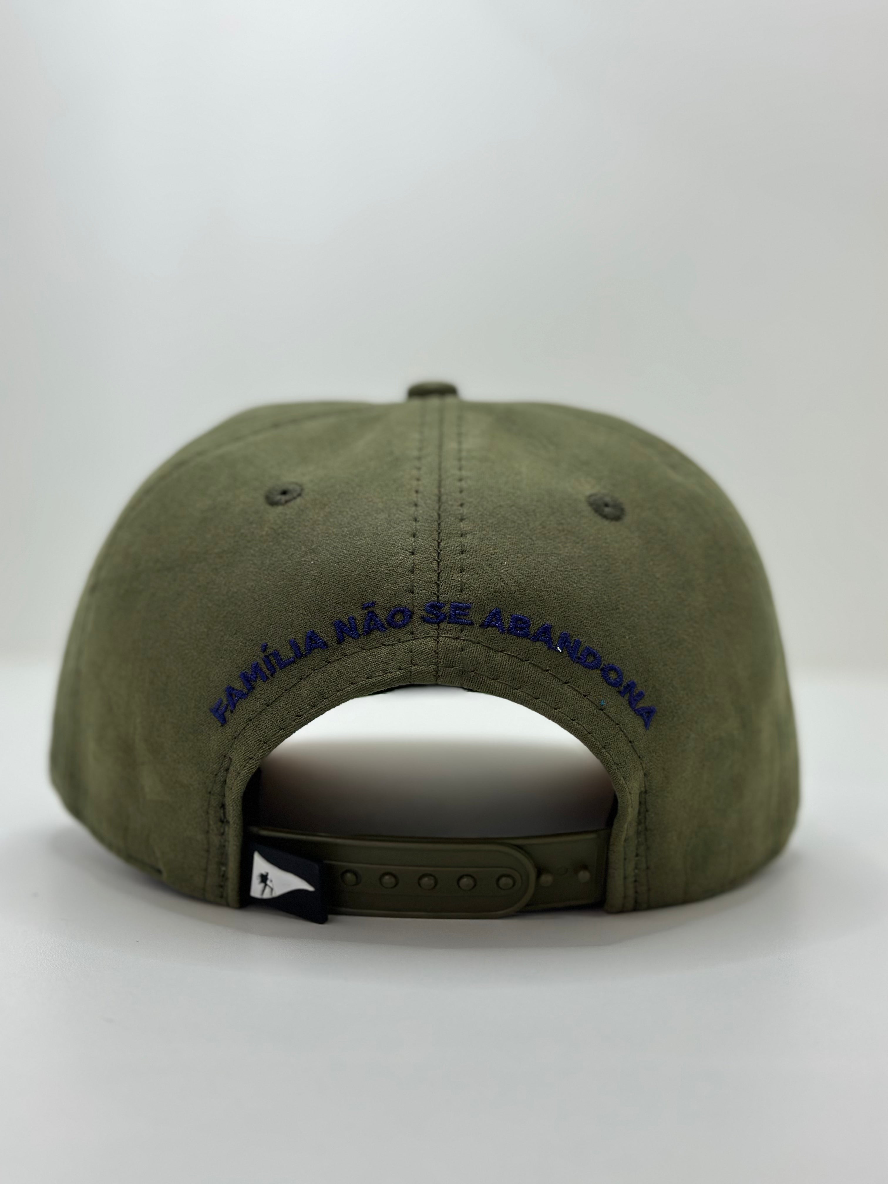 Boné Trucker | Verde em Veludo