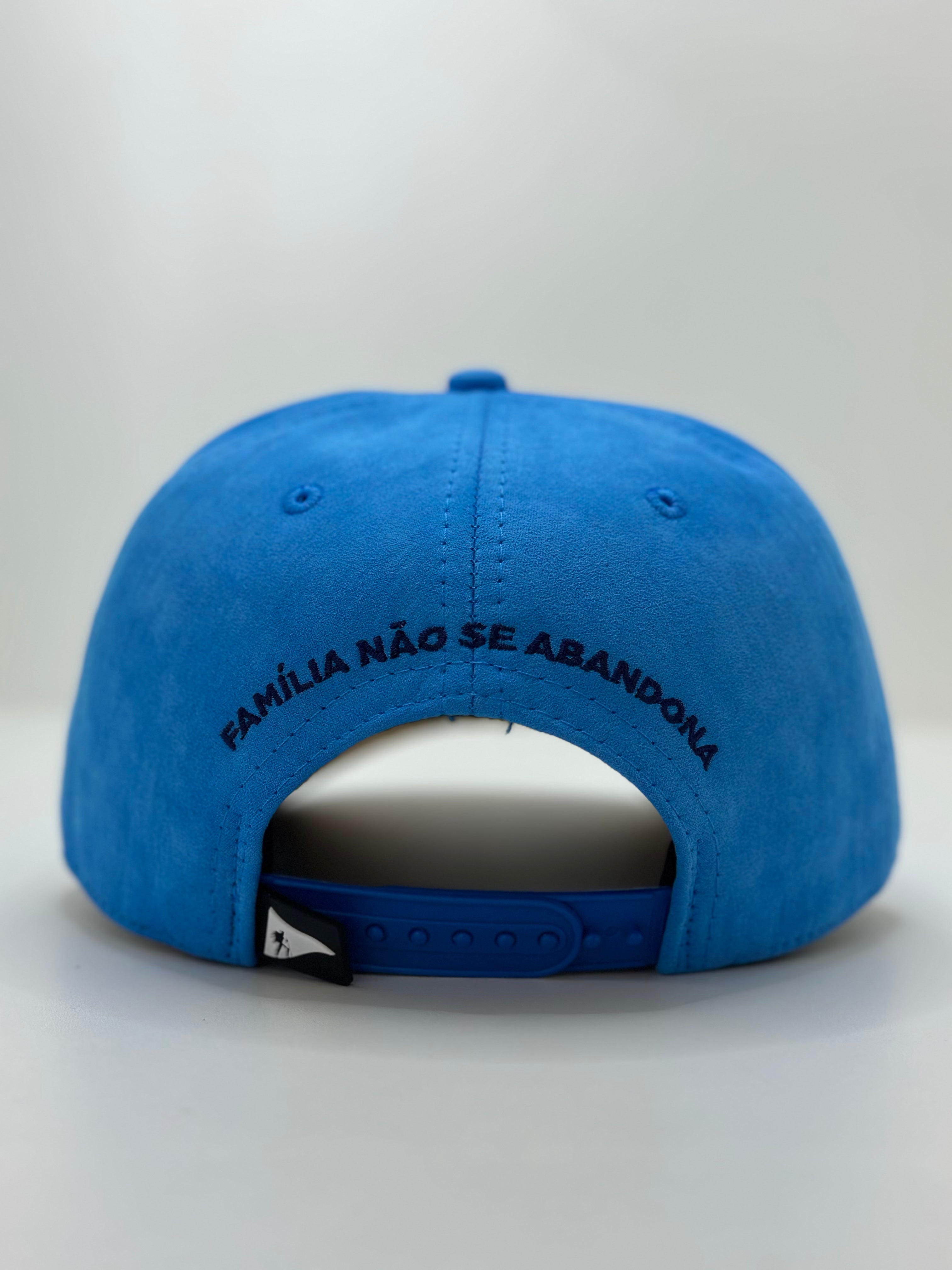 Boné Trucker | Azul em Veludo