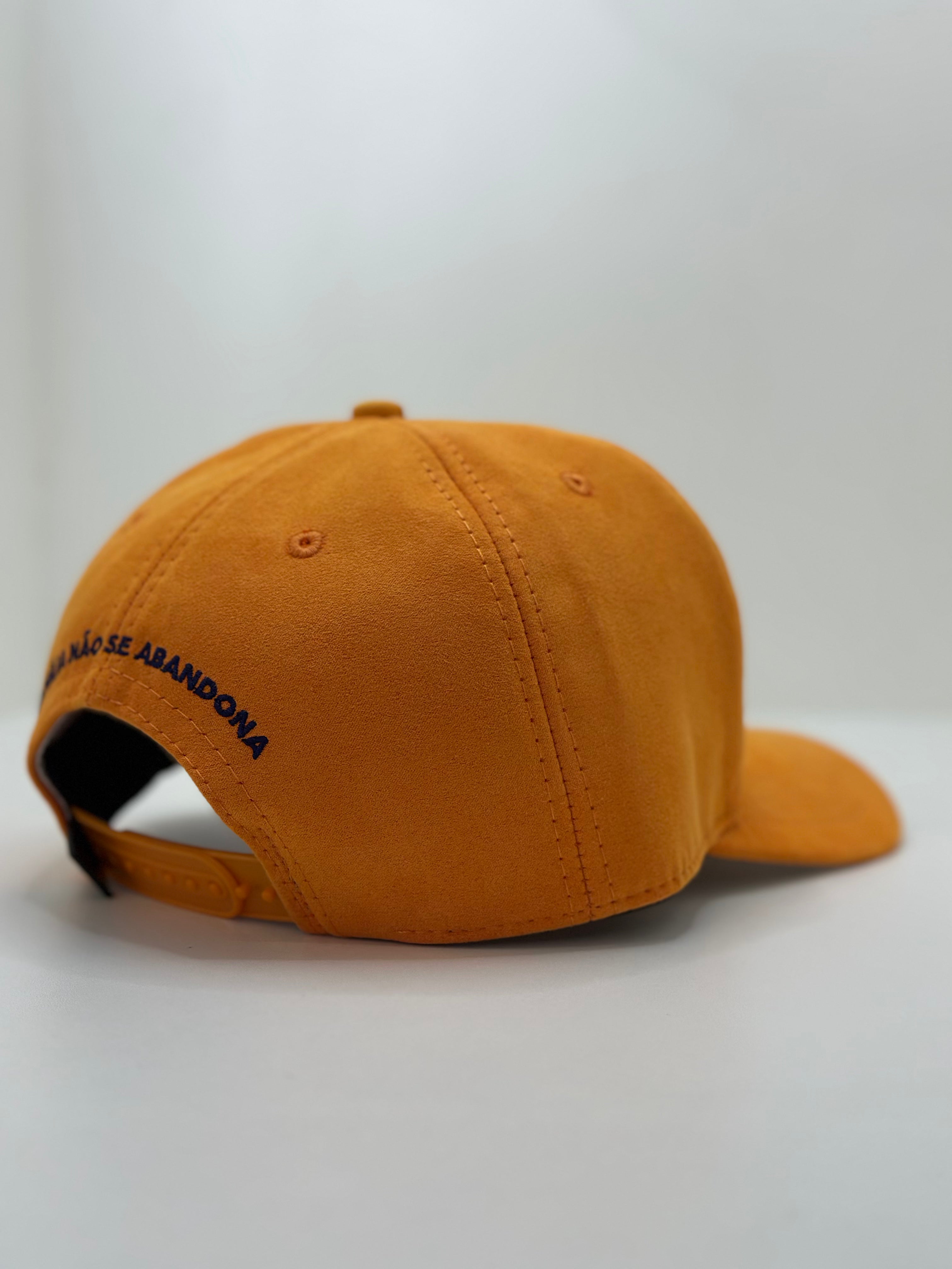 Boné Trucker | Laranja em Veludo