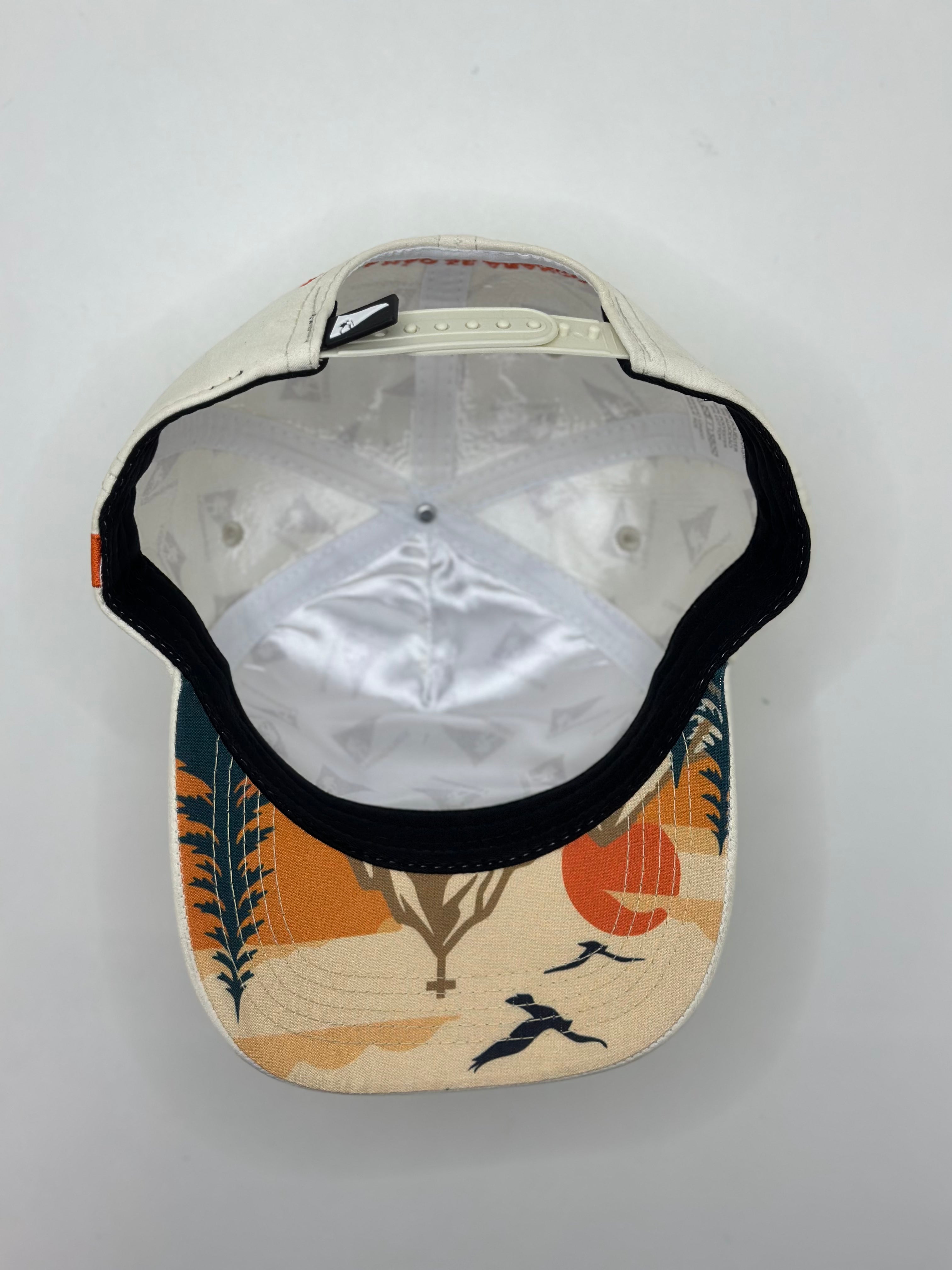 Boné Trucker | Branco em Veludo