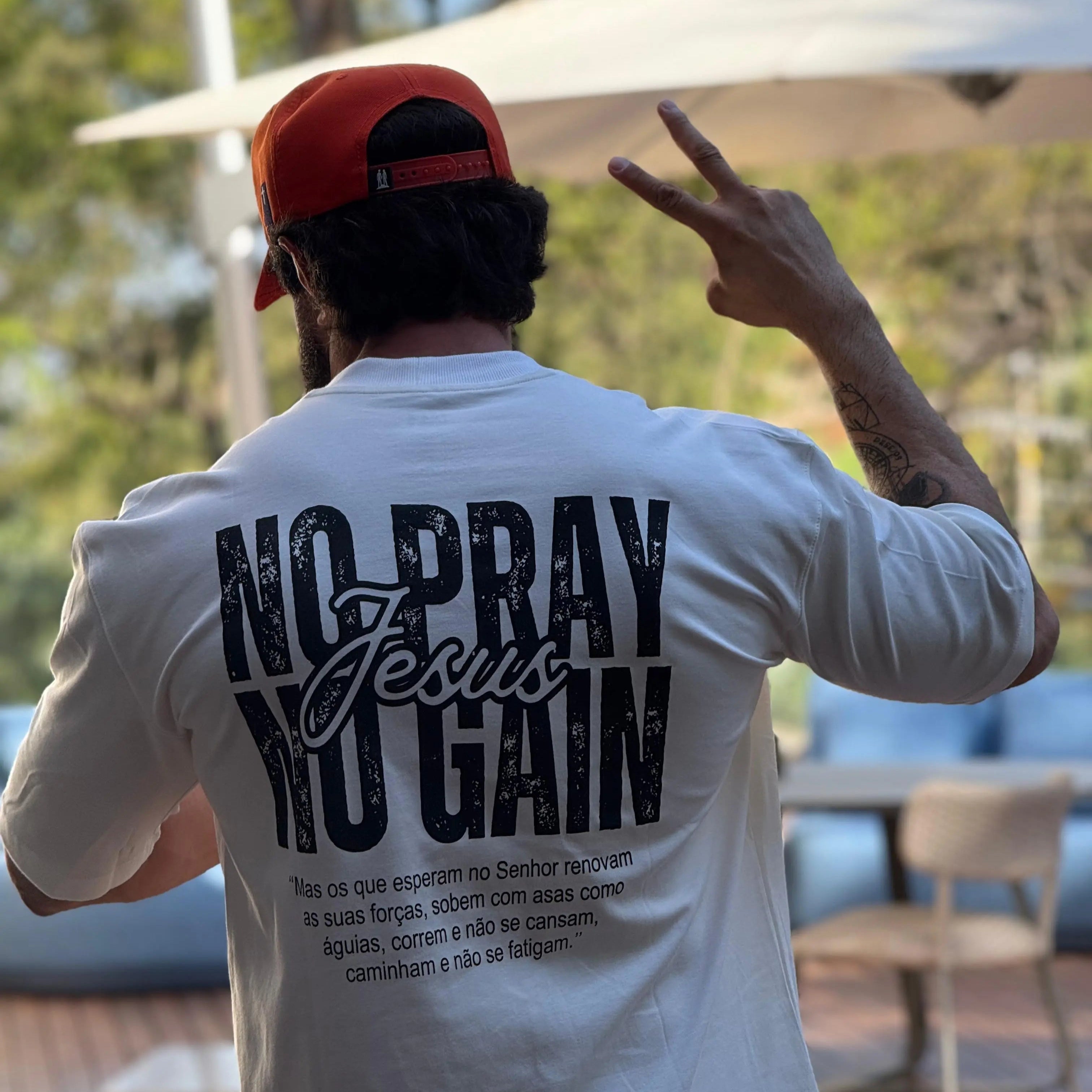 Camiseta | No Pray, No Gain
